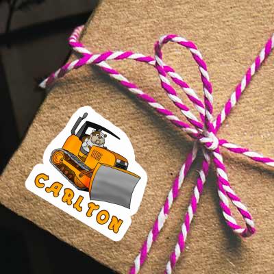 Bulldozer Sticker Carlton Notebook Image