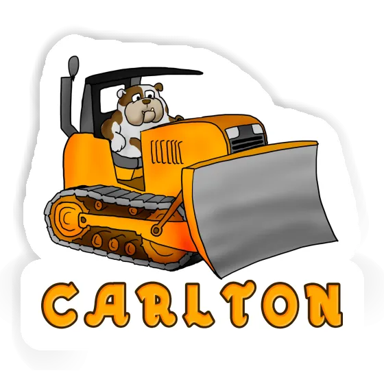 Bulldozer Sticker Carlton Image