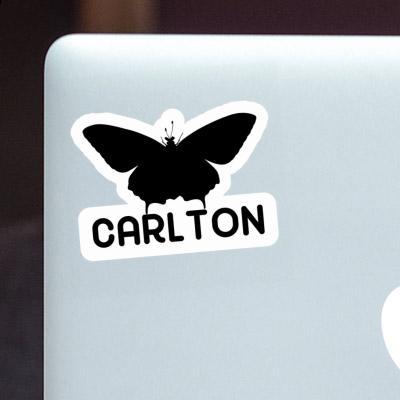 Sticker Carlton Butterfly Gift package Image