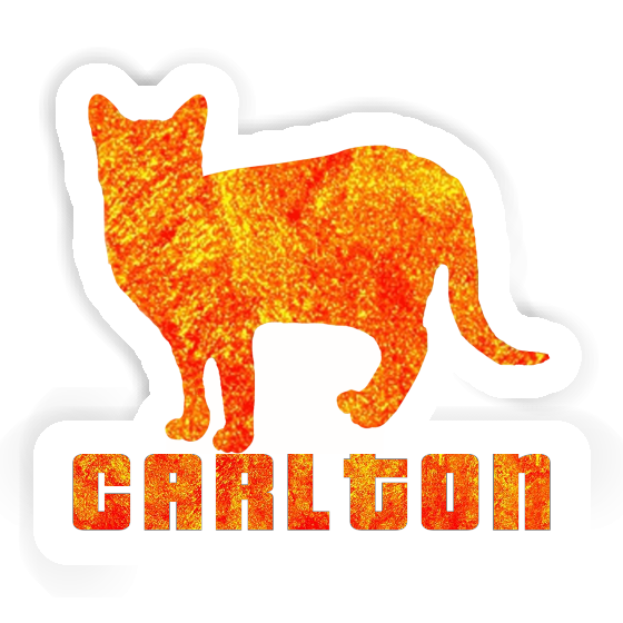 Cat Sticker Carlton Gift package Image