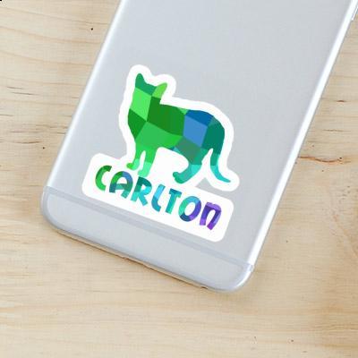 Sticker Cat Carlton Laptop Image