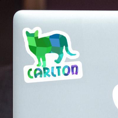 Sticker Cat Carlton Notebook Image