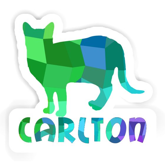 Sticker Cat Carlton Image