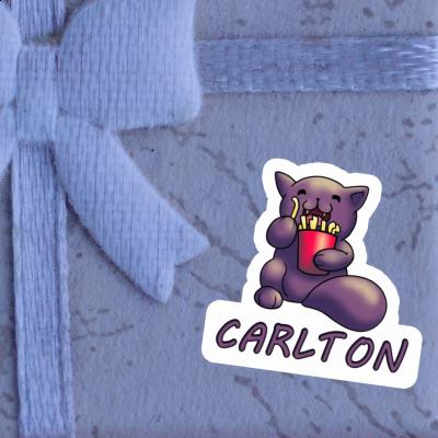 French Fry Sticker Carlton Notebook Image