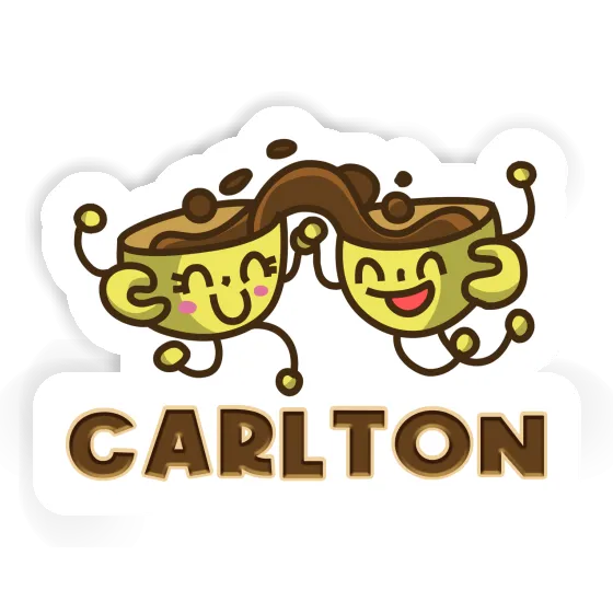 Carlton Sticker Coffee Image