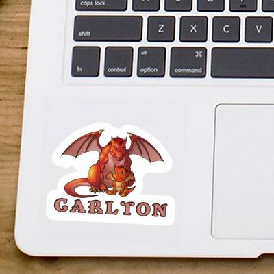 Sticker Dragon Carlton Notebook Image