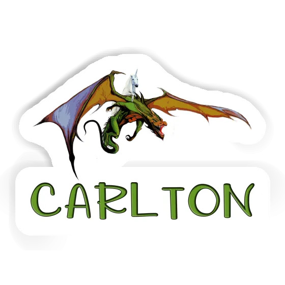 Dragon Sticker Carlton Notebook Image