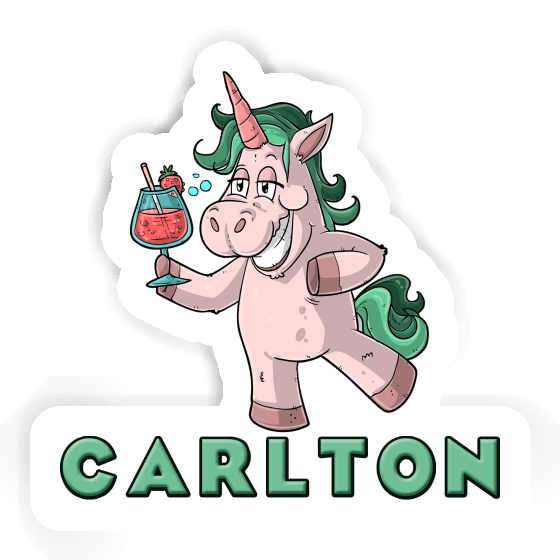 Sticker Party Unicorn Carlton Laptop Image