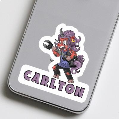 Sticker Carlton Rocking Unicorn Gift package Image