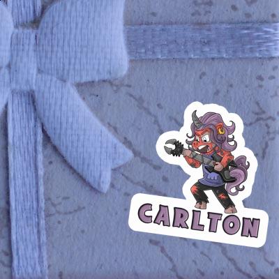 Sticker Carlton Rocking Unicorn Gift package Image