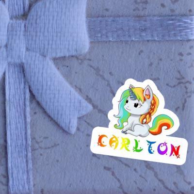 Carlton Aufkleber Einhorn Gift package Image