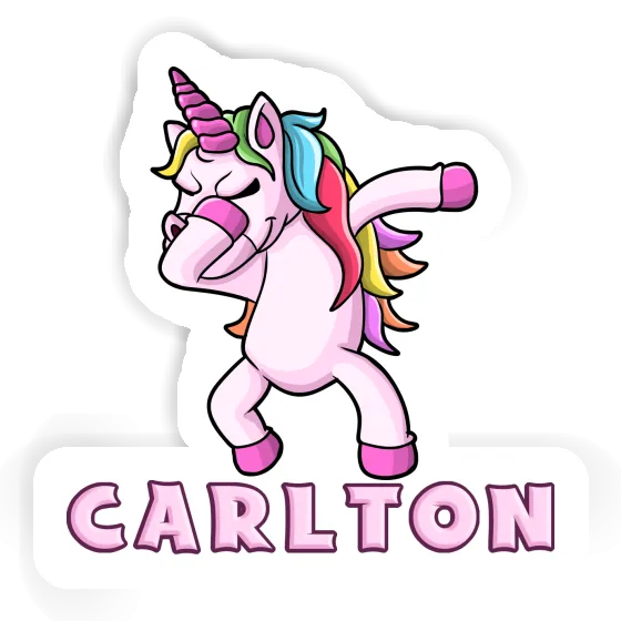 Sticker Carlton Einhorn Image