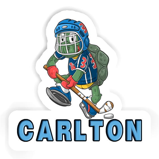 Sticker Eishockeyspieler Carlton Gift package Image