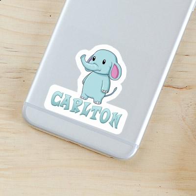 Carlton Sticker Elephant Notebook Image