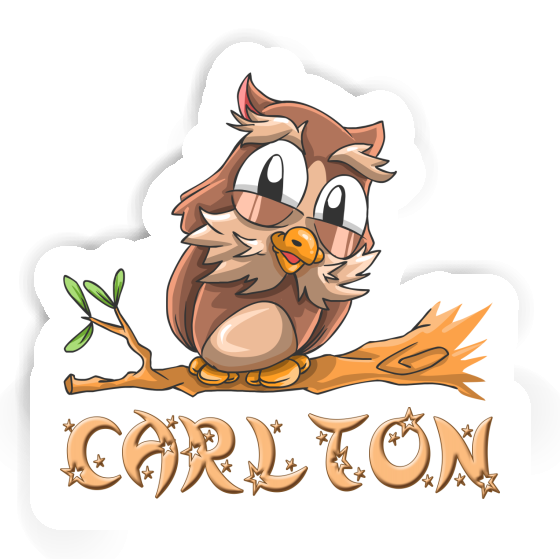 Owl Sticker Carlton Gift package Image