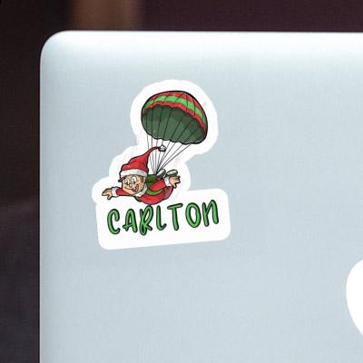 Carlton Autocollant Parachutiste Laptop Image