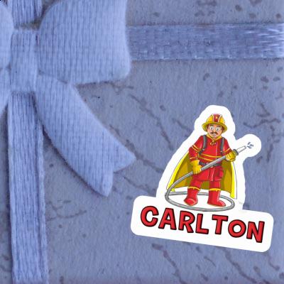 Sticker Firefighter Carlton Gift package Image