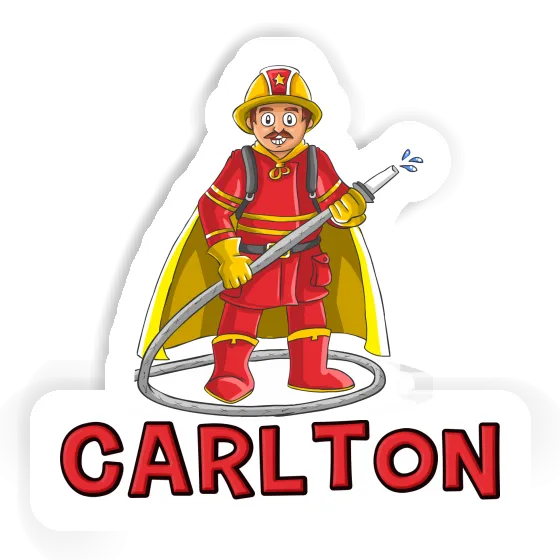 Sticker Firefighter Carlton Gift package Image