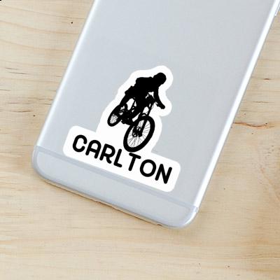 Freeride Biker Sticker Carlton Image