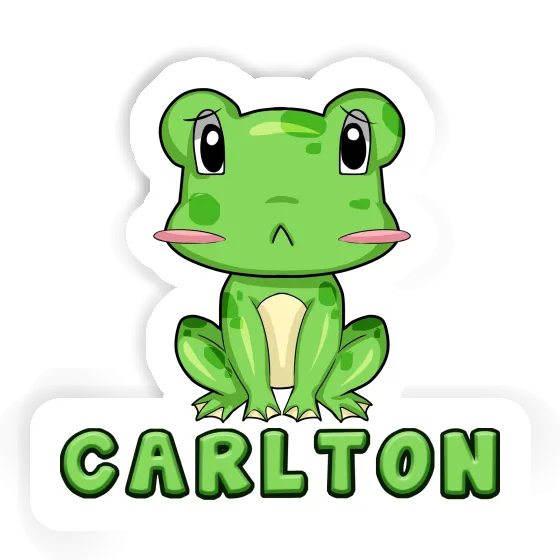 Carlton Sticker Frog Laptop Image