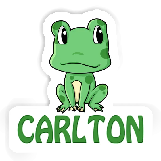 Frog Sticker Carlton Laptop Image