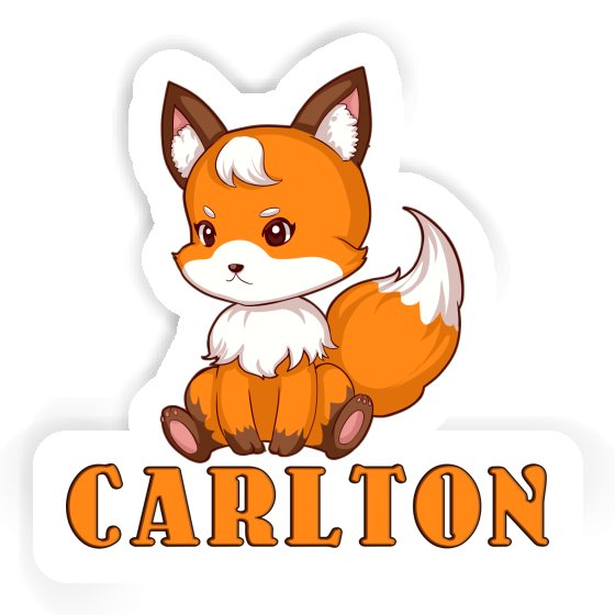 Sticker Carlton Fox Notebook Image