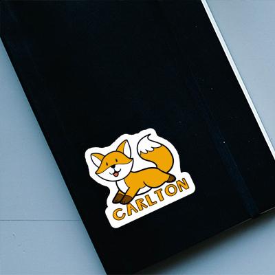 Sticker Carlton Fox Notebook Image