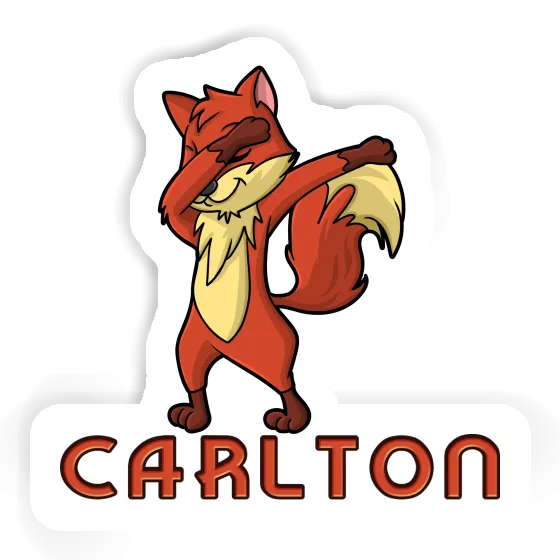 Sticker Carlton Fox Laptop Image