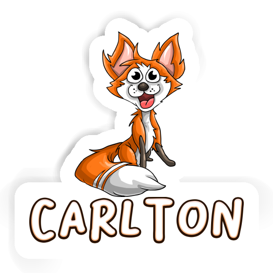 Sticker Carlton Fox Notebook Image