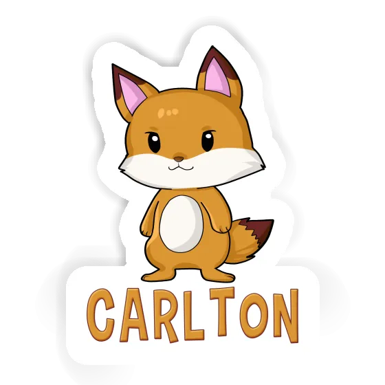 Carlton Aufkleber Fuchs Laptop Image