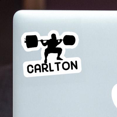 Weightlifter Sticker Carlton Gift package Image