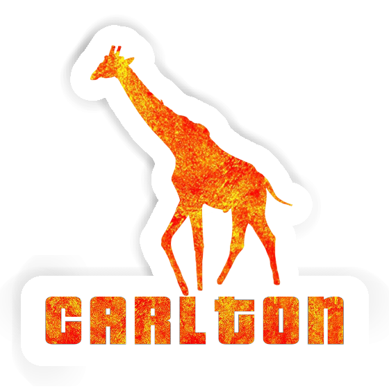 Sticker Giraffe Carlton Image