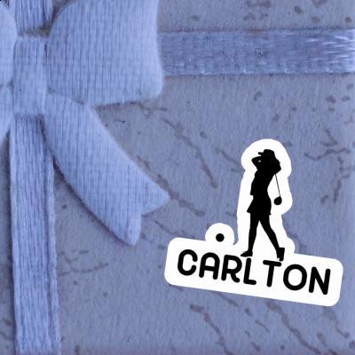 Sticker Carlton Golfer Gift package Image