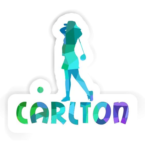 Golferin Sticker Carlton Image