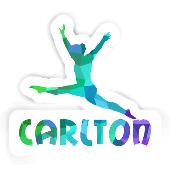 Carlton Sticker Gymnast Image