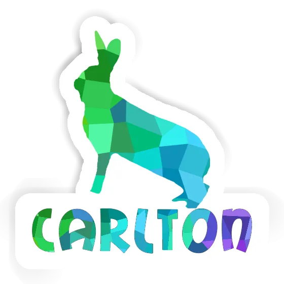 Carlton Sticker Rabbit Laptop Image