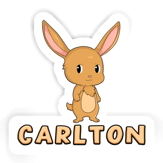 Sticker Carlton Rabbit Laptop Image