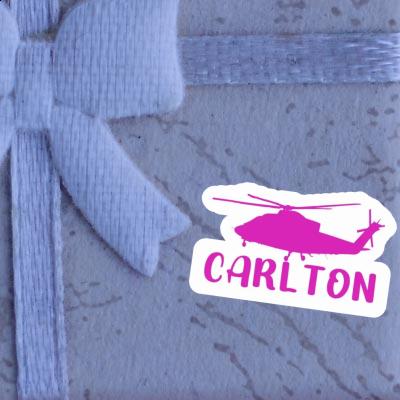 Helicopter Sticker Carlton Gift package Image