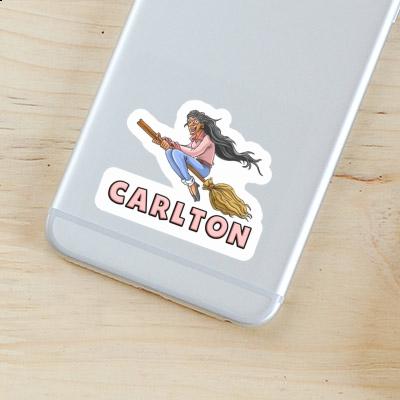 Sticker Carlton Lehrerin Laptop Image