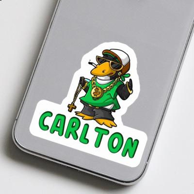 Aufkleber Carlton Hip-Hop-Pinguin Laptop Image