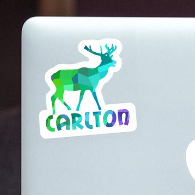 Hirsch Sticker Carlton Notebook Image