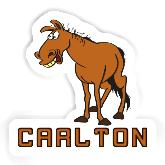 Horse Sticker Carlton Image