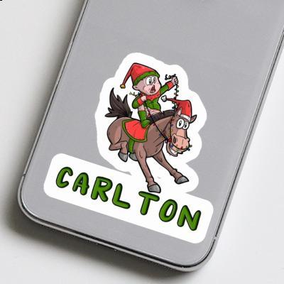 Sticker Carlton Horse Laptop Image