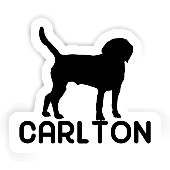 Dog Sticker Carlton Laptop Image