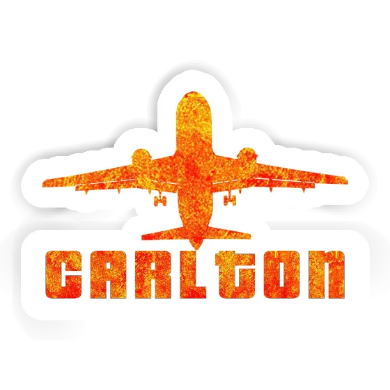 Carlton Sticker Jumbo-Jet Laptop Image