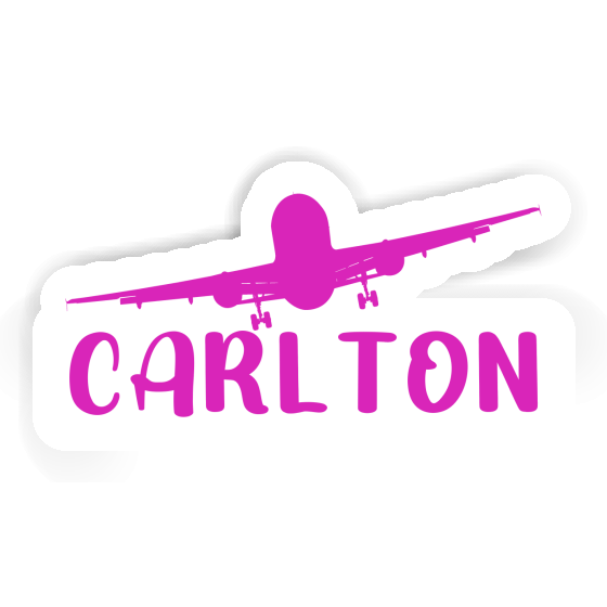 Carlton Aufkleber Flugzeug Laptop Image