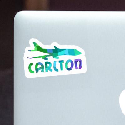 Carlton Sticker Jumbo-Jet Notebook Image