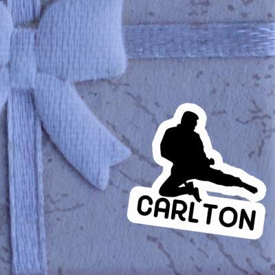 Sticker Karateka Carlton Image