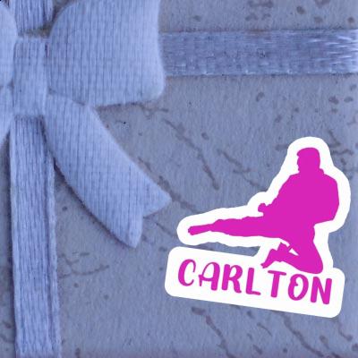 Karateka Sticker Carlton Laptop Image