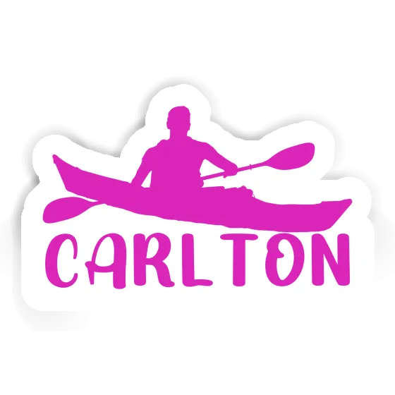 Carlton Sticker Kayaker Notebook Image